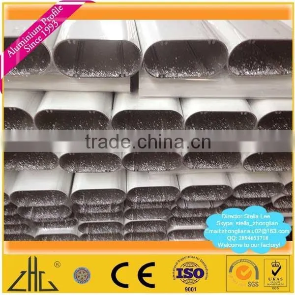 Wow!! 17mm extruded aluminium tube factory,polish elliptical aluminium oval tube, tapered aluminium tube, aluminium 6061 t6 tube