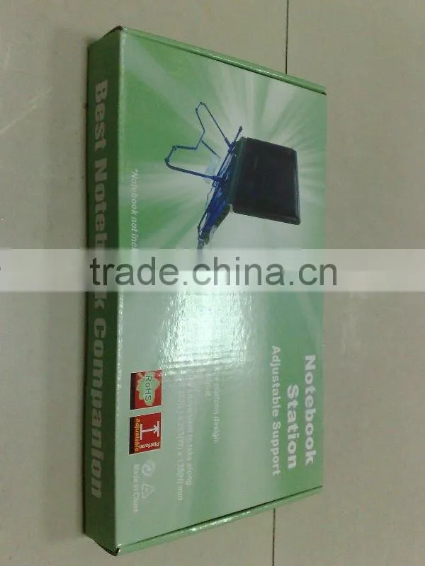 laptop stand cooling pad with led blue light