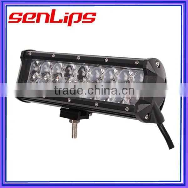 double row high-bright 4D Lens 54W 9inch 4500LM US chip led light bar for truck offroad boat