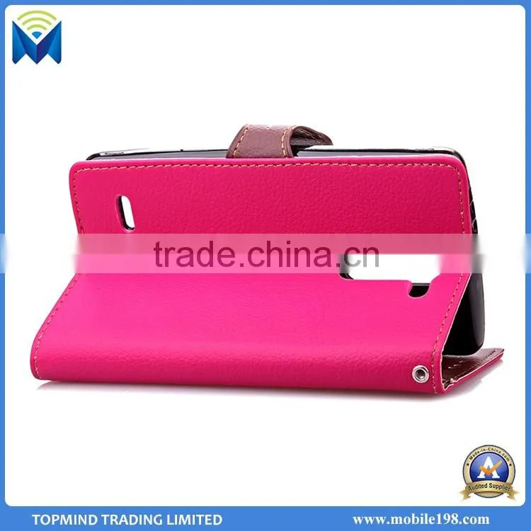 Shockproof Folio Cover PU Leather Case for Samsung Galaxy S6 Edge