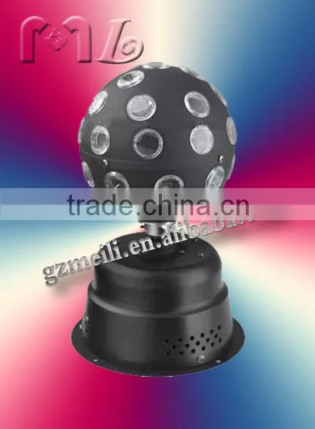 2015 Lowest price rolling RGB Magic crystal christmas balls light