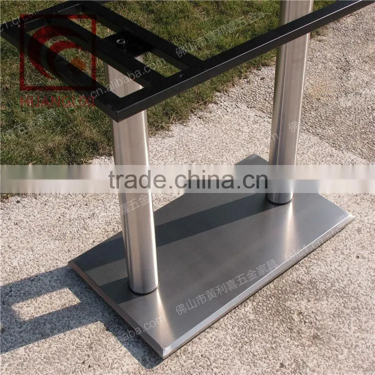 metal folding table leg,stainless steel table leg,removable table leg,table base for granite tops