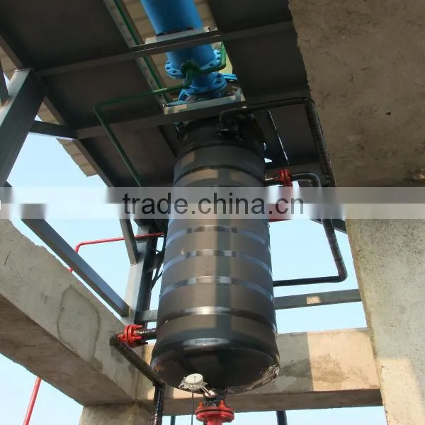 Molecular distillation waste tire oil recycling equipment complete finished product