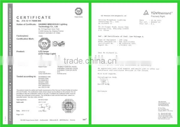 refrigerator led light refrigerator led bulb made in china haining