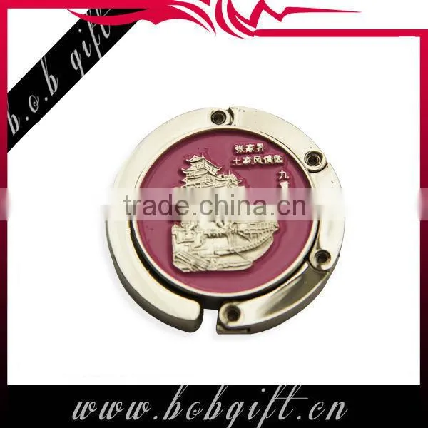 high quality bag hanger keyring/ promotional baghanger