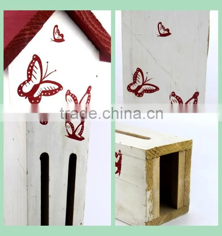 wooden butterfly cage