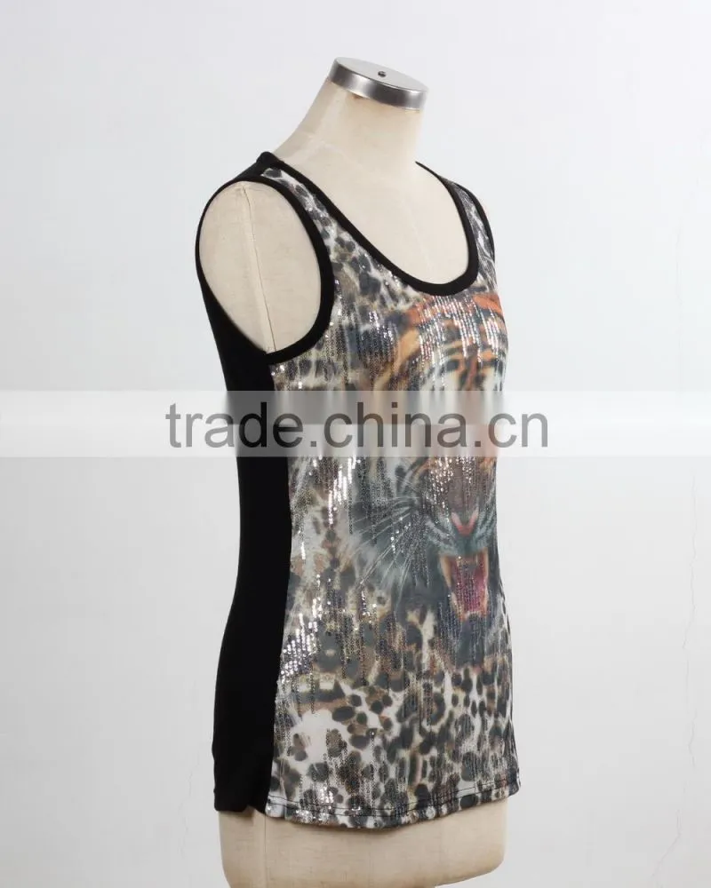 F5S15044 Casual Custom Women Tank Top