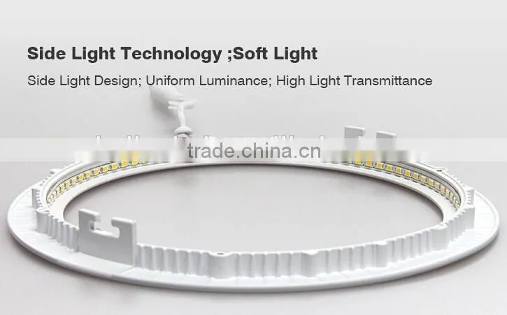 cheap price ce rohs approval round and square 3-24w ultra slim led panel light