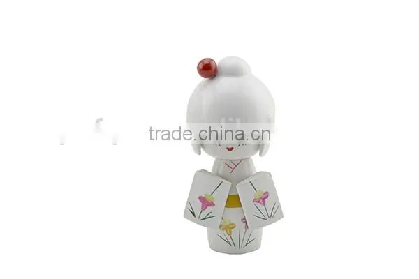 pure handcraft red custom polymer clay doll made in China for decoration or gifts