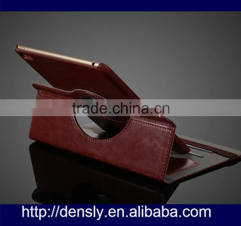 New Arrival For iPad mini 4 360 Rotating Leather Case
