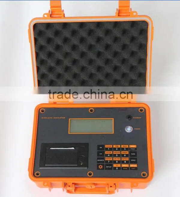 With high precision Wireless Weighing Terminal Indicador/ Weight Indicator With Printer For Scale WI680