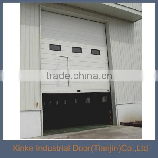 Overhead industrial section sandwich gate SLD-041