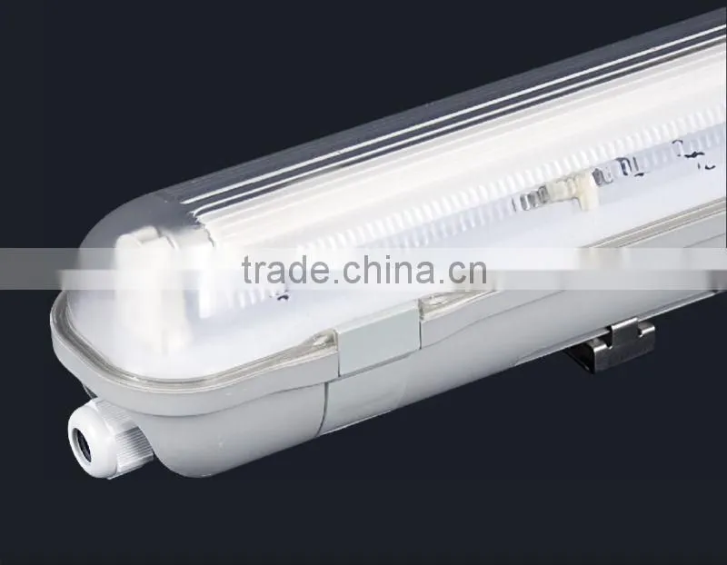 T8 IP65 waterproof fluorescent light