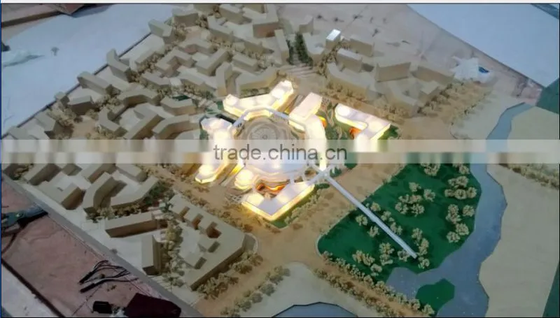 1/300 Urban planning project design maquette scale model