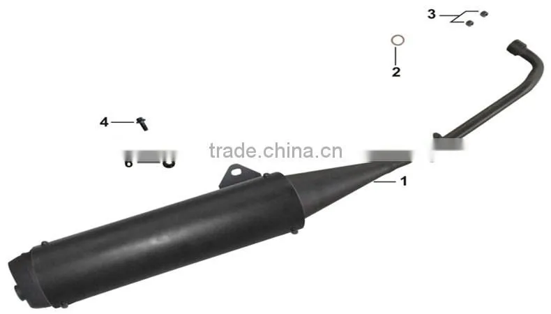 Highly recommended muffler assy nut washer for T110