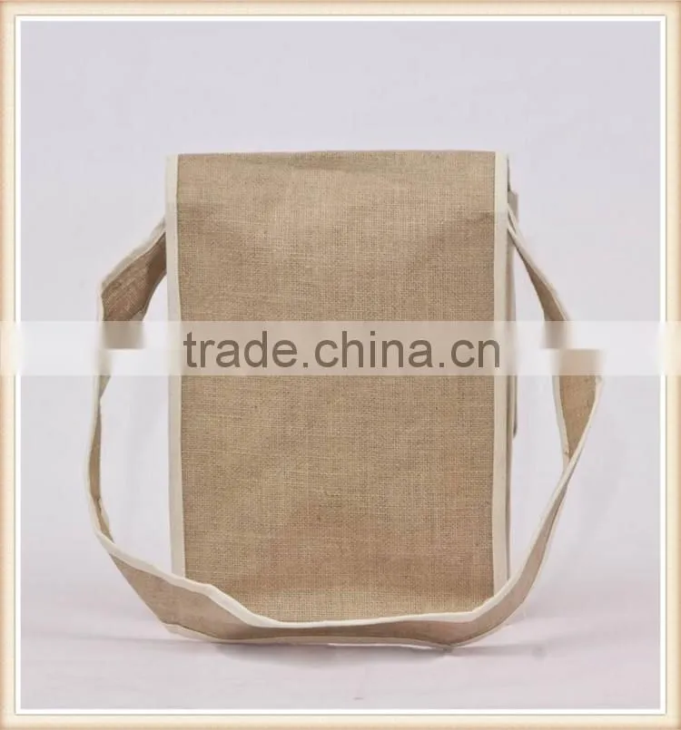 Factory wholesale jute single-shoulder bag