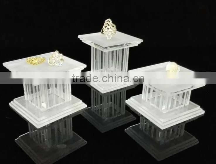 wholesale acrylic jewelry display for necklace /ring