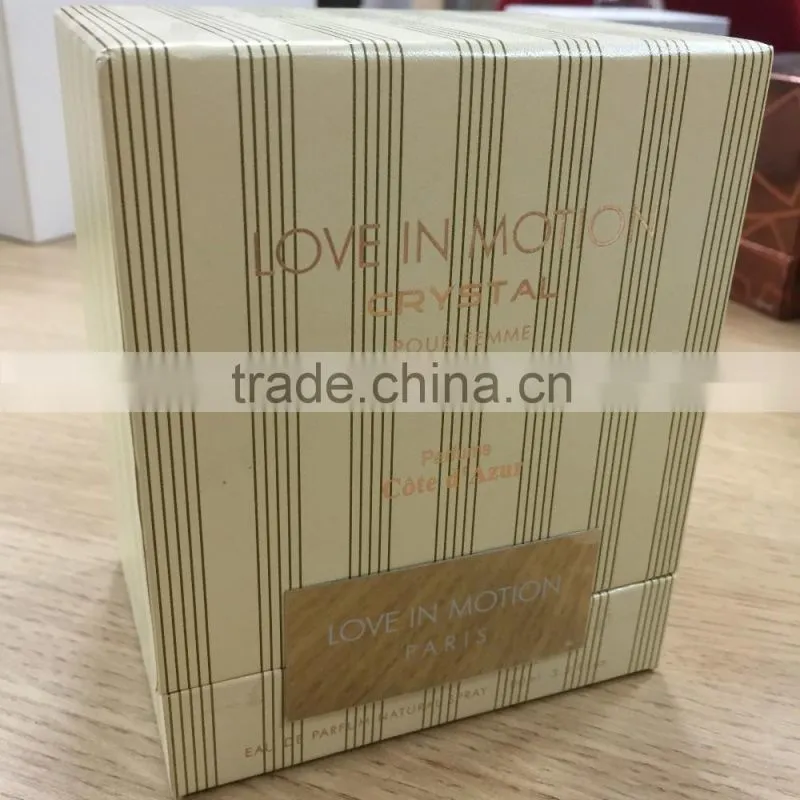Wholesale logo printed recyclable cardboard folding box cosmetic in cosmetic box,perfume box