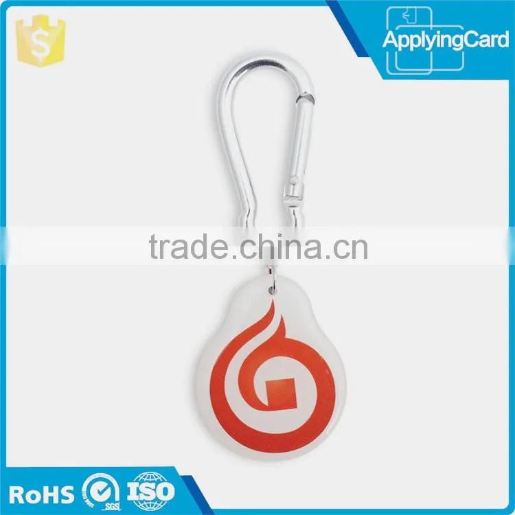 Metro Subway Token crystal epoxy smart card 13.56mhz contactless IC card