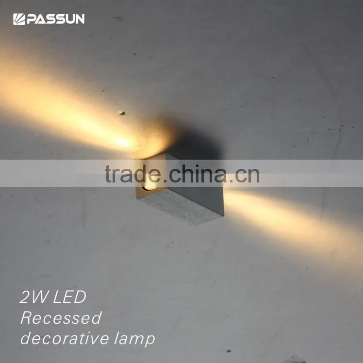 surface mounted decorative indoor led wall lamp made in factory