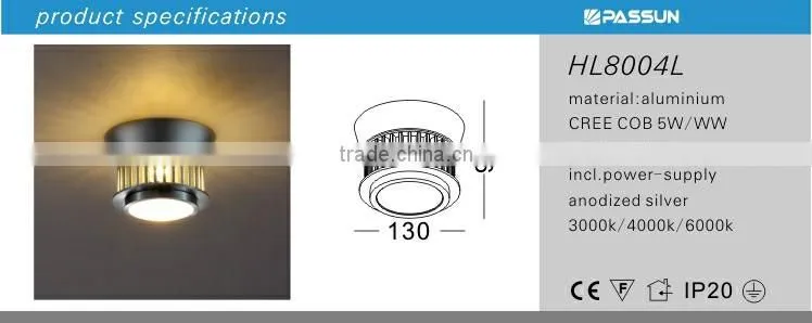 high quality aluminum led wall light modern indoor wall lighting