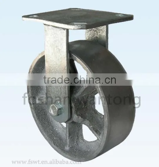 5 Inch Furniture Leg Wheel, Heavy Duty Cast Iron Hardware Caster