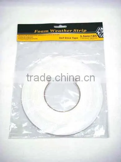 Double Side Mounting Foam Tape As Well As Weather Strip Tape For One Dollar Item
