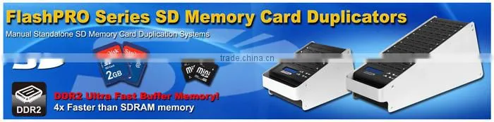 All Pro Solutions SD 1 to 15 Target Memory Card Duplicator FlashPRO SD-15