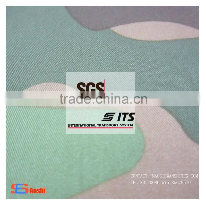 Es3230 waterproof twill cotton camouflage fabric military fabric
