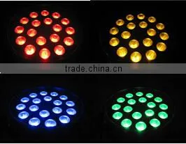 LED stage 18*8w rgbwa par lighting