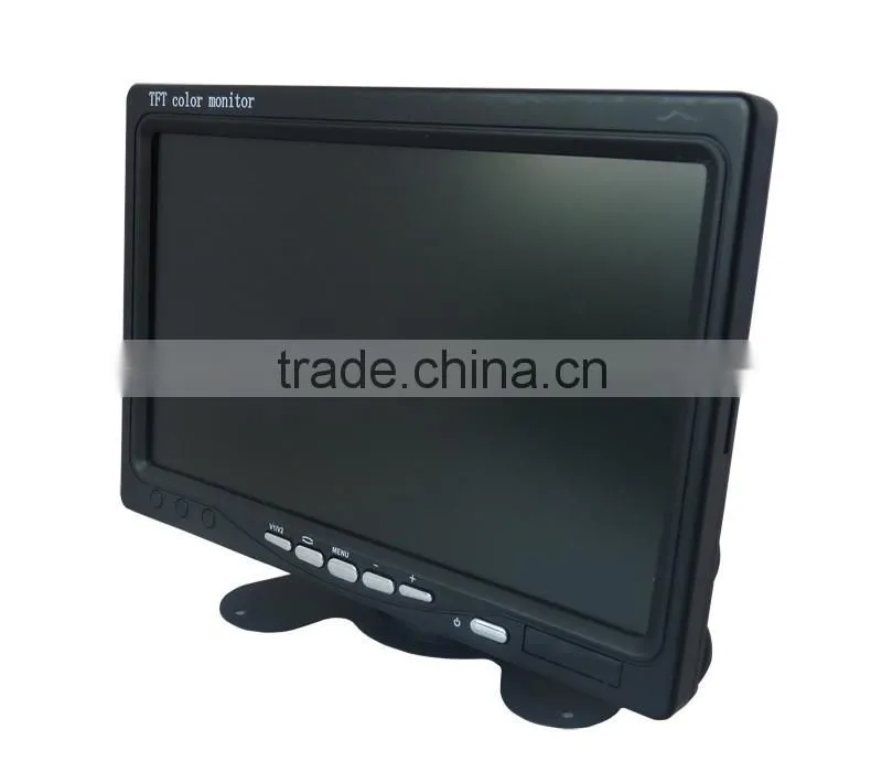 2 AV Car Monitor 7" TFT LCD Monitor Headrest Monitor