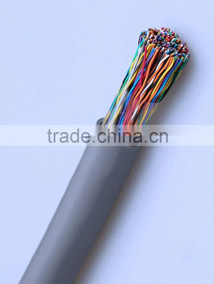 99.99% copper high quality 100 pair electrical for telecom system wire cable