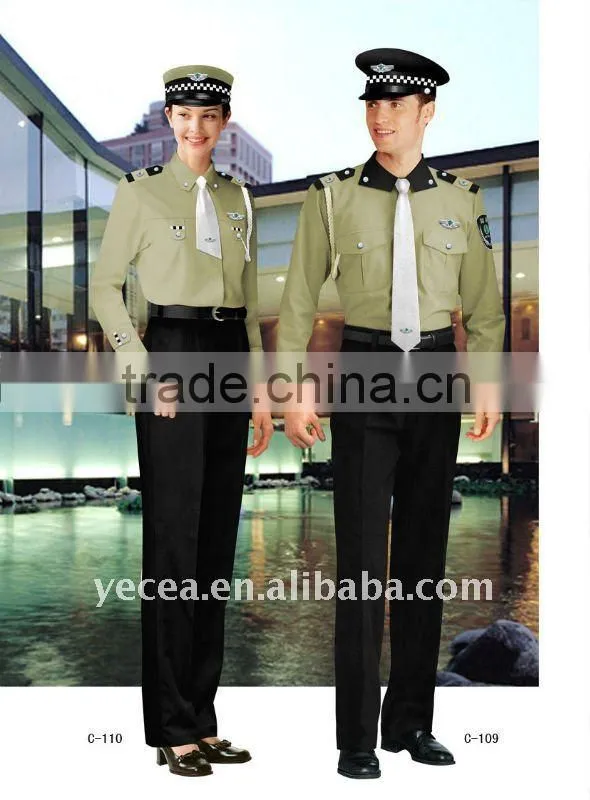design handsome security guard uniform(GD-006)