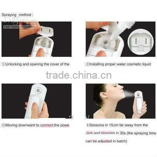Hot selling portable facial steamer facial ionic steamer