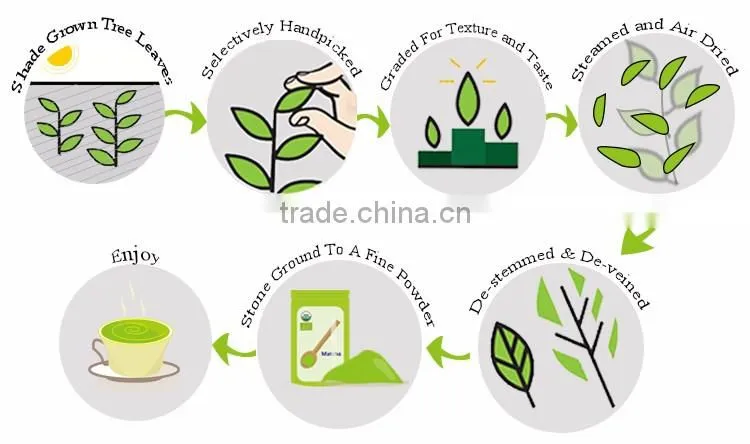 OEM Matcha on the Go Small bags , Organic Matcha Package