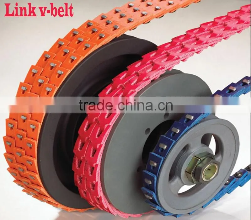 Professional manufacture T link v belt at lowest price