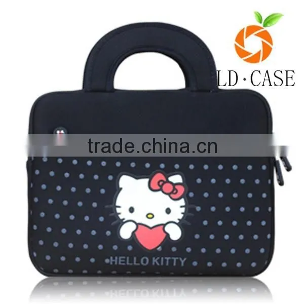lovely hello kitty printed antifriction cut style laptop sleeve bags