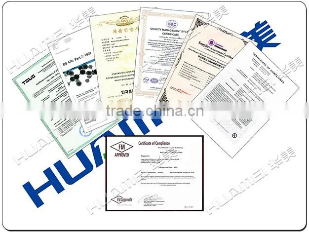 Glasswool vinyl faced fiberglass fireproof insulation board