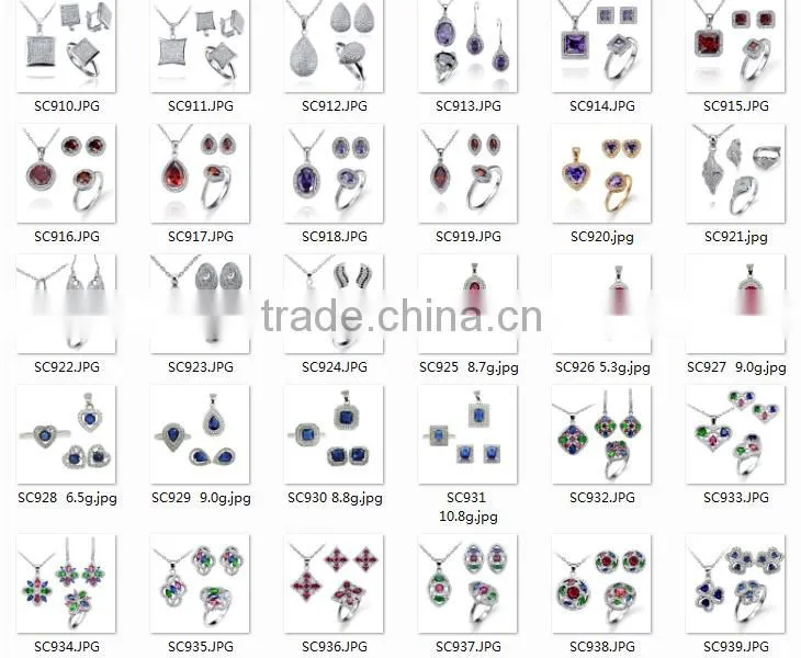 Best gift heart shaped simple fashion jewelry