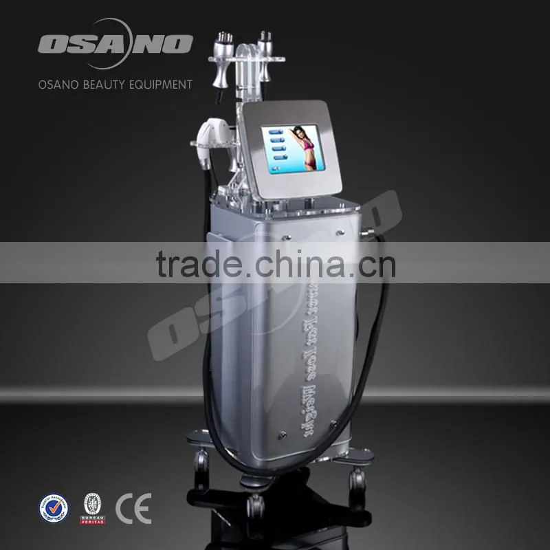 SALES ultrasonic liposuction cavitation slimming machine (cav+rf+vacuum roller )