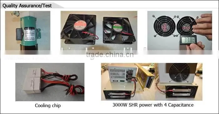 Big discount imported lamp two handles 3000w 1-10hz shr hair removal weifang ipl