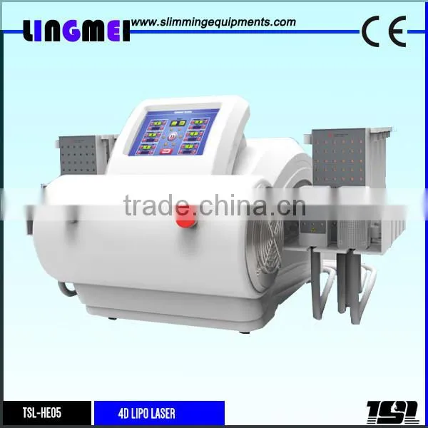 4D 635nm 650nm 780 nm 980nm wavelength lipolaser ilipo laser machine with 12 pads 528 diodes lipolaser