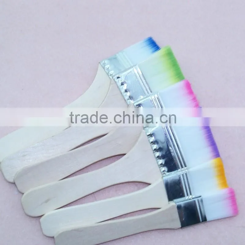 Colorful nylon hair dust cleaning barbecue brush paint brush set