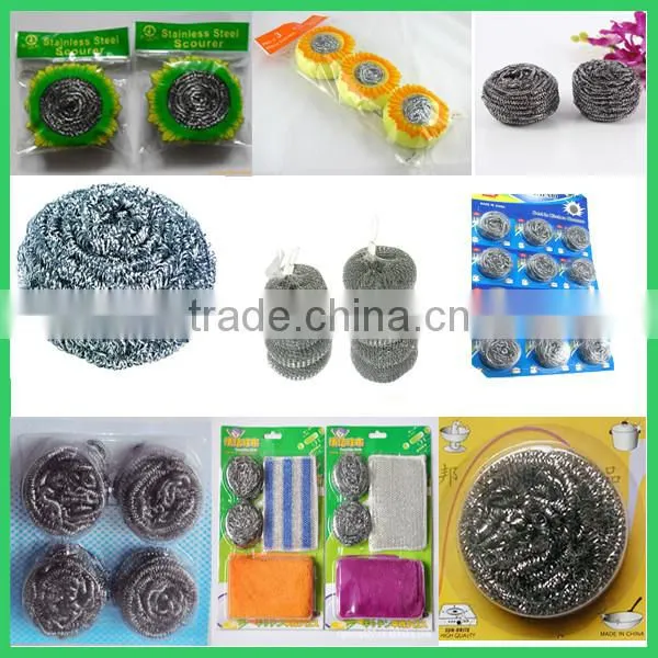 QIXIN Best selling mesh scourer making machine / cleaning ball machine