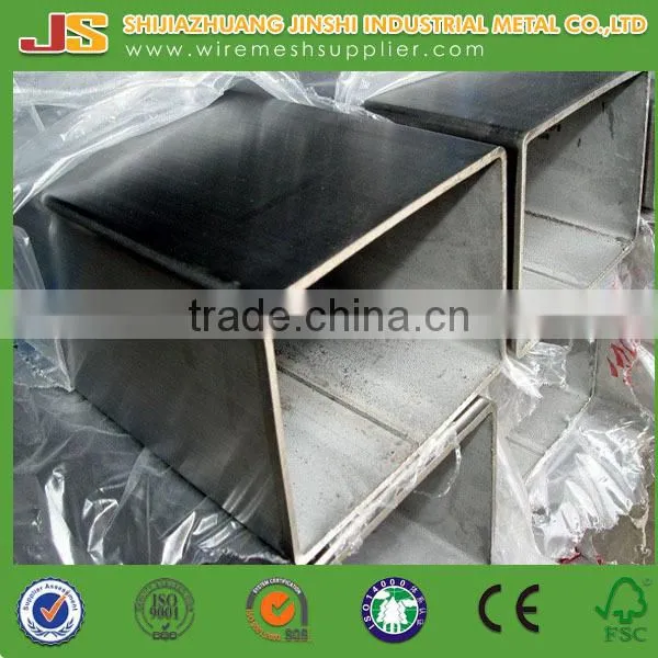 60 x 80 Galvanized Gas Pipeline Rectangle Seamless Steel Tubes