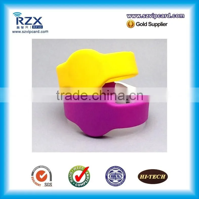 factory made cheap custom MF1 S50 adjustable silicone wristband