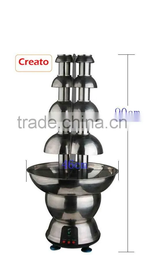 particular Double tower chocolate fountain for festival feast
