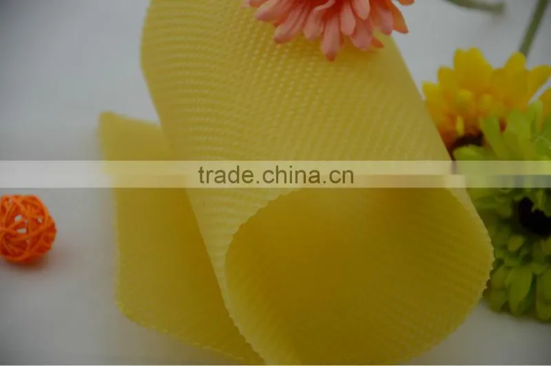 Natural beeswax foundation sheets