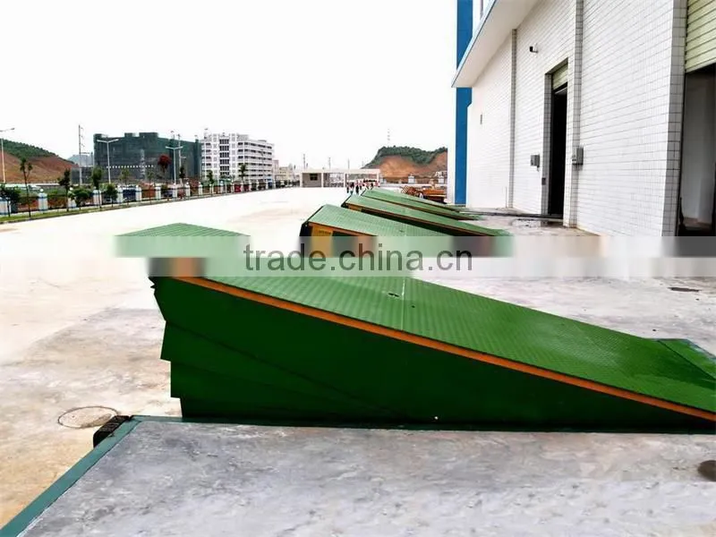 Warehouse Stage Using Static Dock Ramp