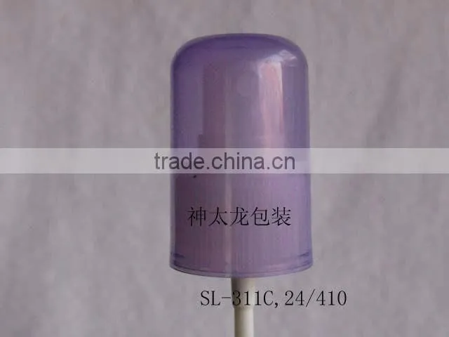 Plastic perfume bottle sprayer cap